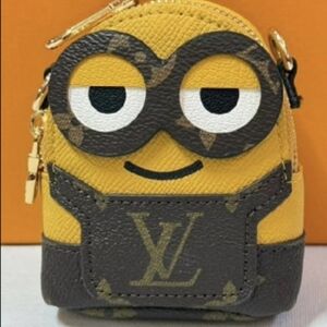 Louis V Minion-Inspired Keychain Comes With Dust Bag And Box